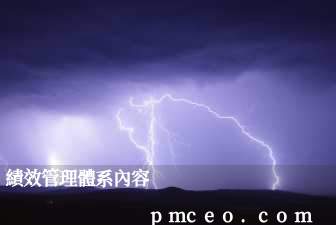績效管理體系內容